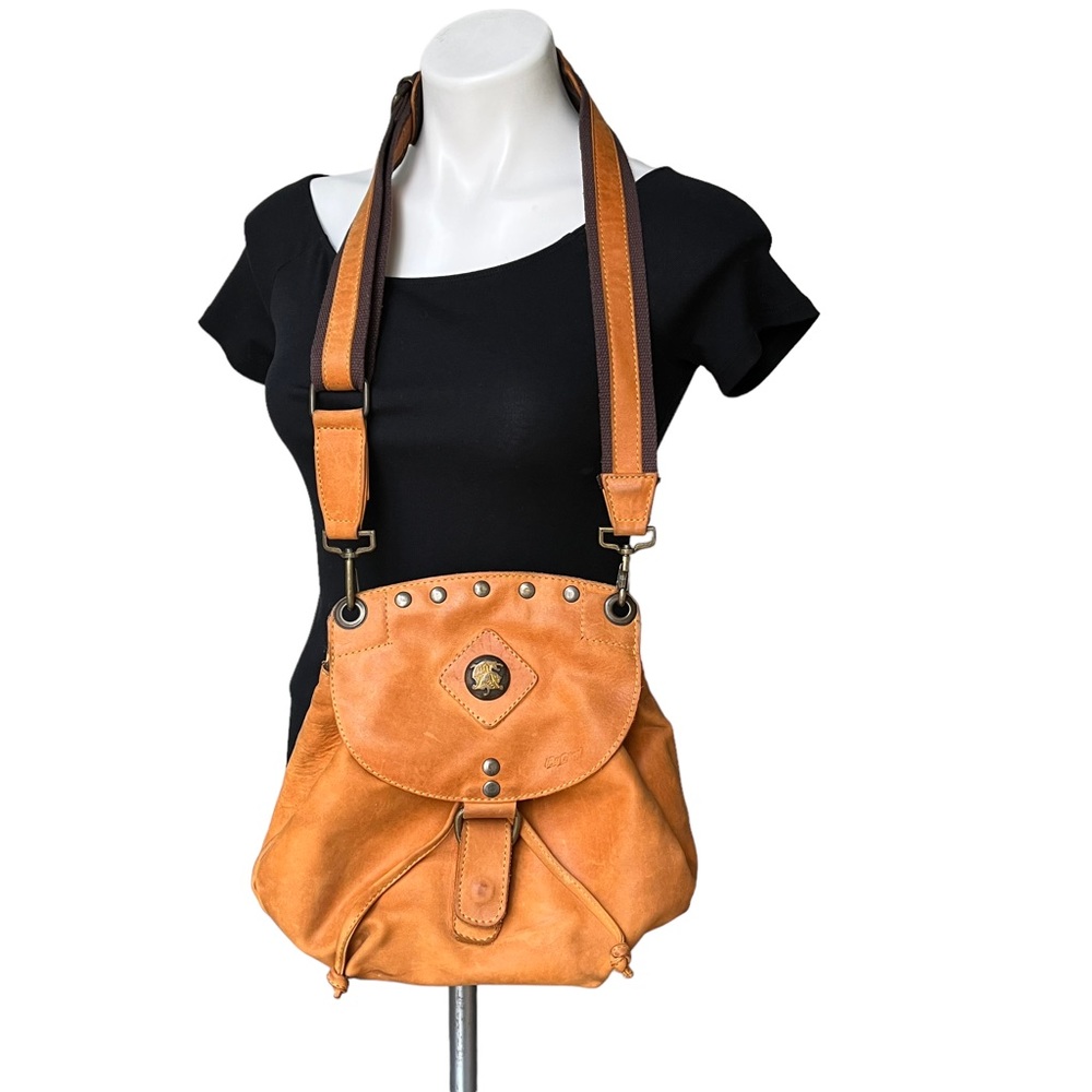 Ay Guey (famous brand in Mexico) Leather Bucket Shoulder Bag